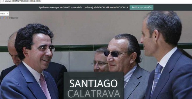 Página de inicio de www.calatravanonoscalla.com