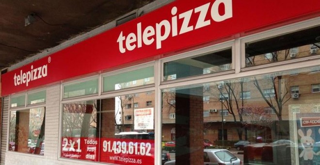 Un establecimiento de Telepizza. E.P.