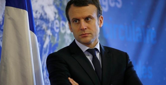 El ministro francés de Economía, Emmanuel Macron. / REUTERS