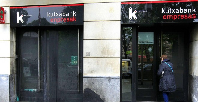 Sucursal de Kutxabank. EFE / Alfredo Aldai