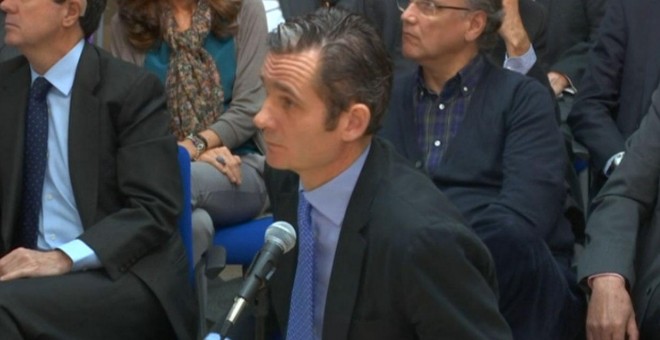 Iñaki Urdangarin, exduque de Palma, en la reanudación de los interrogatorios en el marco del caso Nóos.