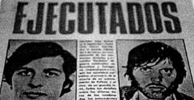 Salvador Puig Antich y Heinz Ches fueron ejecutados el 2 de marzo de 1974