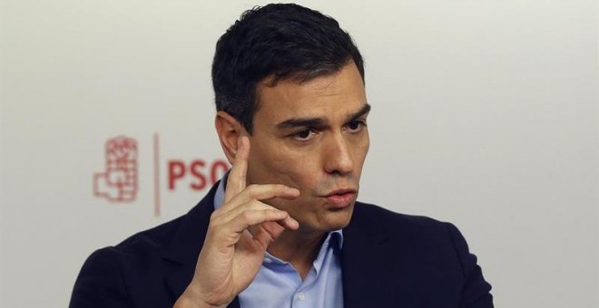 El secretario general del PSOE, Pedro Sánchez. - EFE