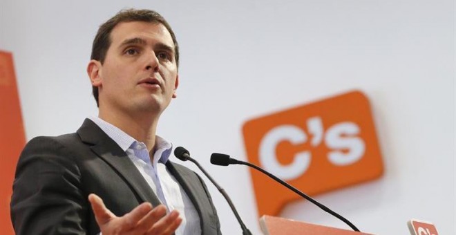 El presidente de Ciudadanos, Albert Rivera,