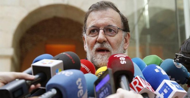 Rajoy, este viernes. EFE/Mariscal