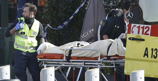 Un tiroteo durante una redada antiterrorista en Bruselas deja a dos policías heridos. REUTERS