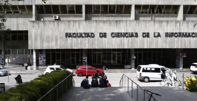 Edificio de la Facultad de Ciencias de la Información, de la Universidad Complutense de Madrid. E.P.