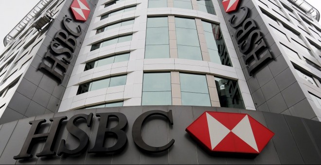 Sede del HSBC, el mayor banco británico, en Londres. REUTERS