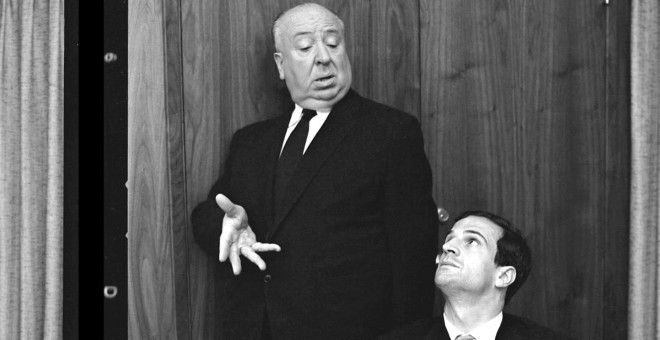 Alfred Hitchcock y Francois Truffaut