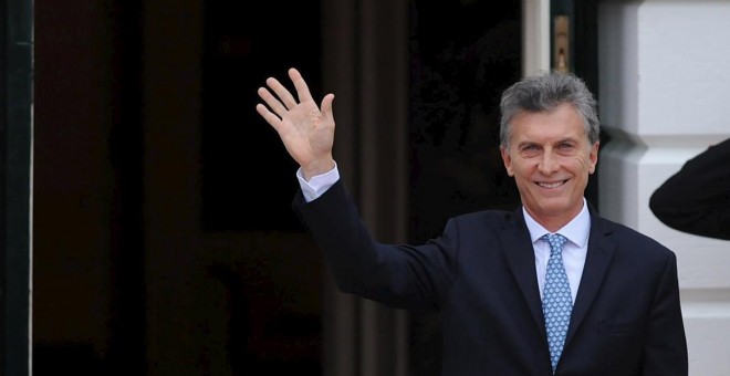 El presidente argentino, Mauricio Macri, en una imagen de archivo frente a la Casa Blanca, Washington, el pasado 31 de marzo. REUTERS