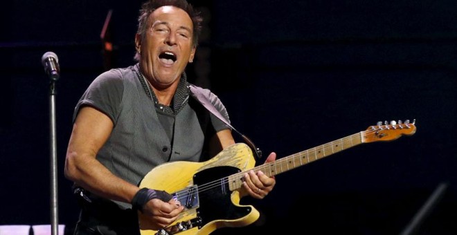 Springsteen, en un concierto en Los Ángeles hace unas semanas. REUTERS/Mario Anzuoni