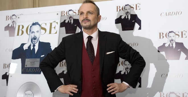 El cantante Miguel Bosé, en una imagen de archivo. EFE