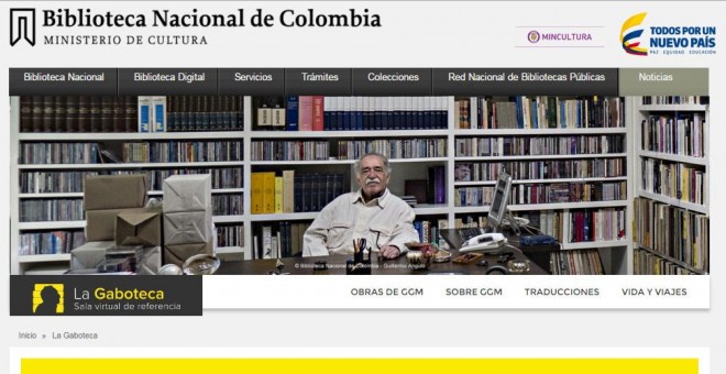 'La Gaboteca' crece, dos años después de la muerte de García Márquez