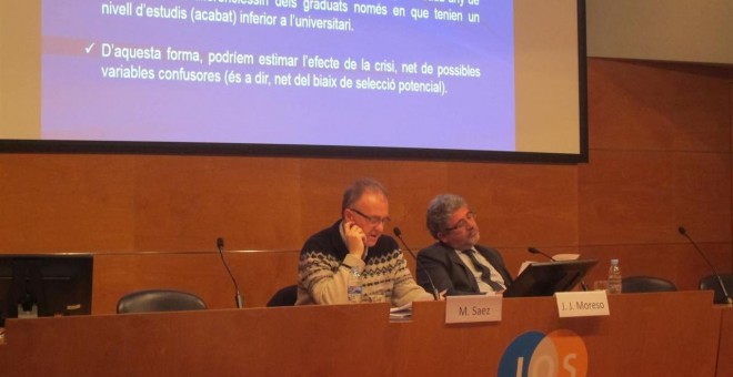 Presentación del estudio 'Efecto de la crisis en la inserción laboral de los graduados universitarios'. EUROPA PRESS