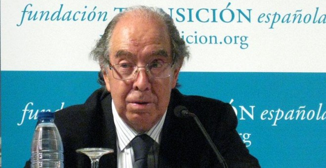 El exministro de la UCD recientemente fallecido Luis González Seara. Foto: Fundación Transición Española