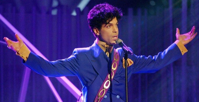 Una actuación de Prince.