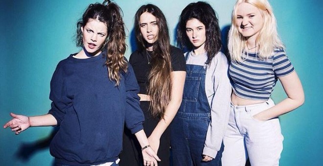 El grupo español Hinds actuará este martes en Madrid. Instagram Hindsband