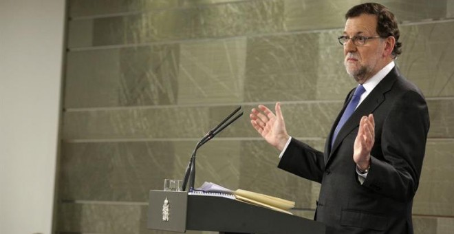 El presidente del Gobierno en funciones, Mariano Rajoy. - EFE