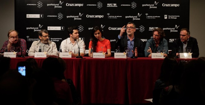 Presentación de la película 'Cerca de casa' en el Festival de Málaga
