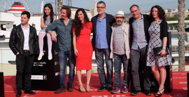 Presentación de la película 'Cerca de casa' en el Festival de Málaga