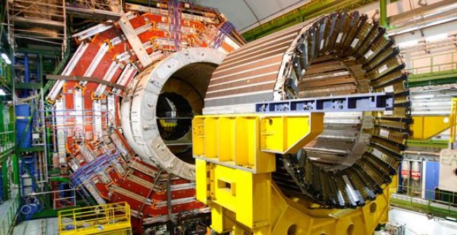 Una parte del Gran Colisionador de Hadrones. REUTERS
