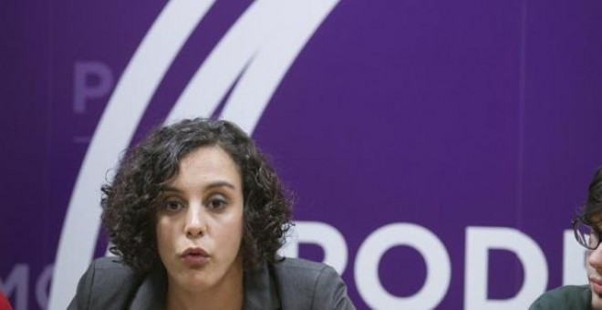 Nagua Alba, recientemente elegida secretaria general de Podemos Ahal Dugu. EFE