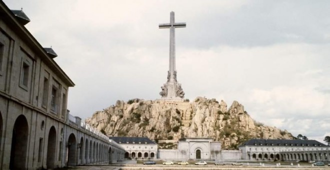 El Valle de los Caídos, en el interior de cuya basílica descansan los restos de más de 33.400 víctimas de la Guerra Civil. EFE