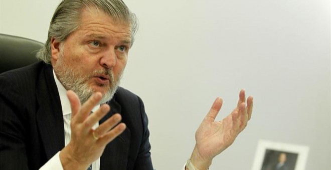 El Ministro de Educación, Cultura y Deportes en funciones, Íñigo Méndez de Vigo