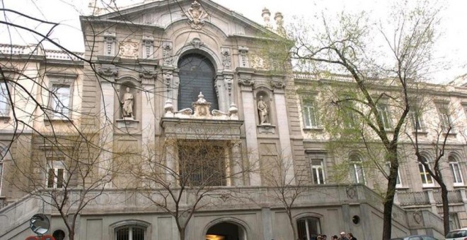 Edificio del Tribunal Supremo, en Madrid. EFE