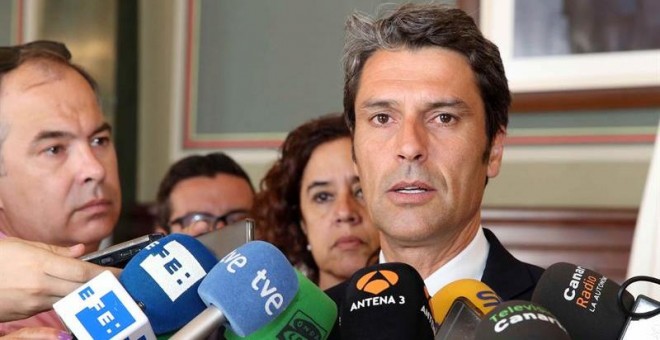 El delegado del Gobierno en Canarias, Enrique Hernández Bento. EFE//Elvira Urquijo A.