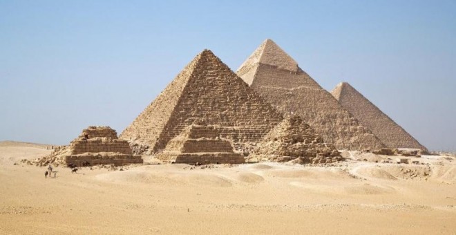 Las pirámides de Guiza, en Egipto. - EFE