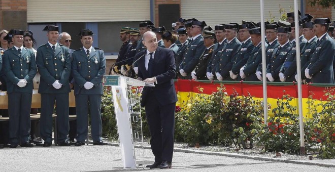 Jorge Fernández Díaz en el 172 aniversario de la Guardia Civil/EFE