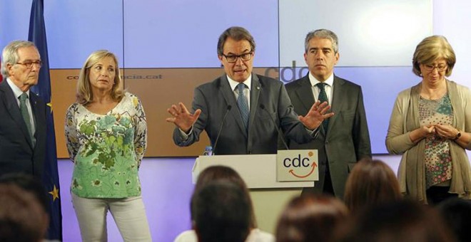 El presidente de CDC, Artur Mas.- EFE