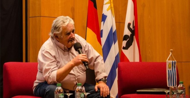 José Mujica: "Unidos Podemos es un grito desesperado en una generación con todos los caminos cerrados". /LAURA CRUZ