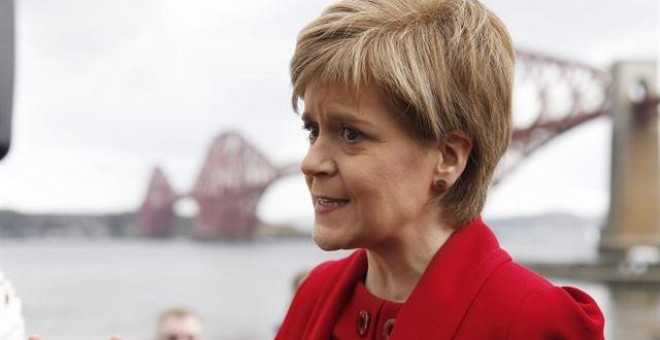 Nicola Sturgeon, ministra principal de Escocia. REUTERS/Russell Cheyne