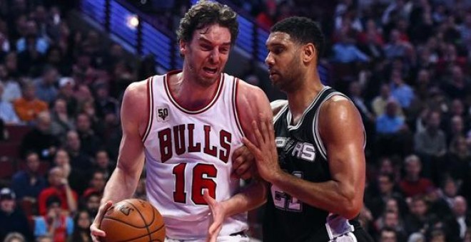 Pau Gasol jugará en los Spurs, como recambio de Tim Duncan.