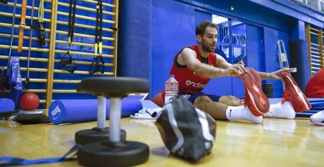 José Antonio Calderón está concentrado estos días con la selección española de baloncesto. /EFE