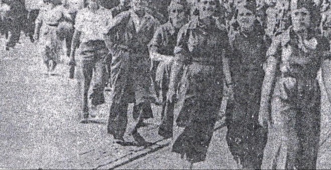 Una de las misiones que Durruti encomendó a Arnal fue devolver a Barcelona a las milicianas y las mujeres que estaban con la columna.