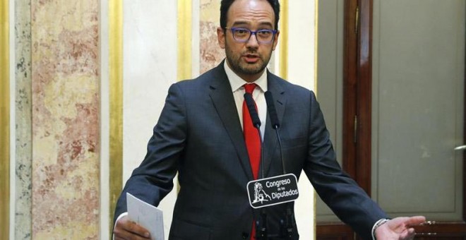 Antonio Hernando, del PSOE. / EFE