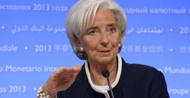 La presidenta del Fondo Monetario Internacional, Christine Lagarde, en una imagen de archivo. EFE