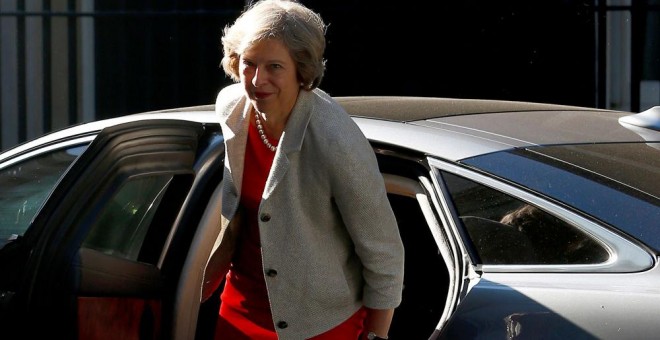 La primera ministra británica, Theresa May. REUTERS