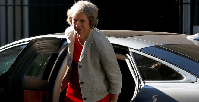 La primera ministra británica, Theresa May. REUTERS