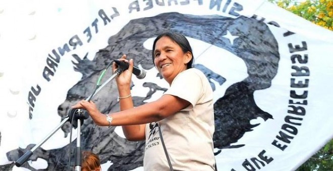 La diputada y fundadora de la agrupación barrial Tupac Amaru, Milagro Sala./ APC SURAMERICANA