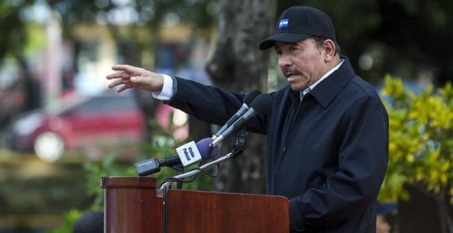 El presidente de Nicaragua, Daniel Ortega. - EFE