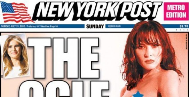 'The New York Post' publica unas fotografías de Melania Trump desnuda