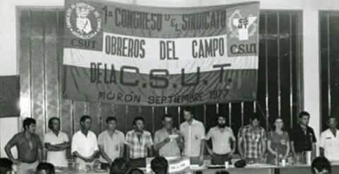 Primer Congreso en Morón de la Frontera del SOC. Año 1977