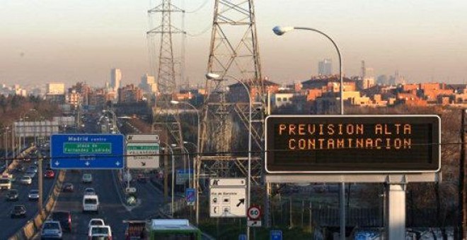 Contaminación en Madrid