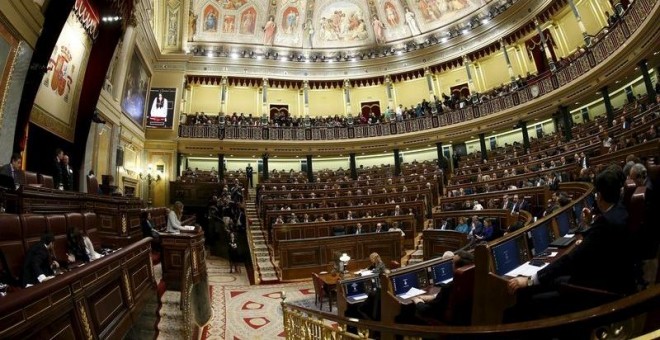 Una vista general el Pleno del Congreso. REUTERS / Juan Medina