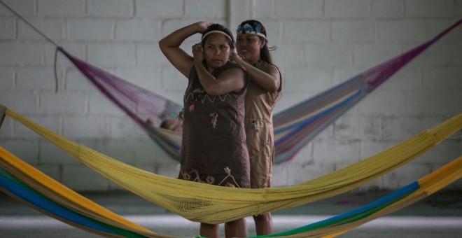 Dos mujeres indígenas de Venezuela. EFE