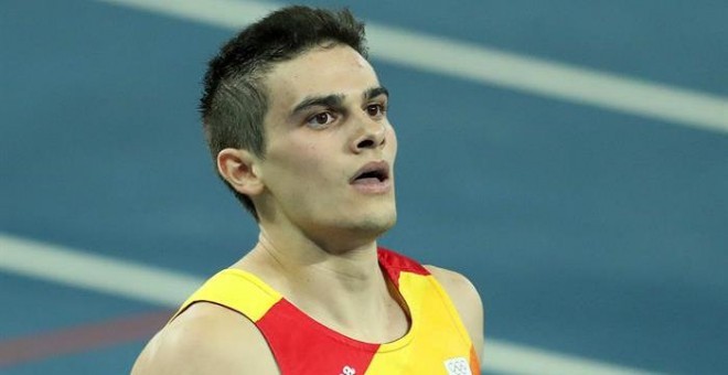 Bruno Hortelano, durante los Juegos Olímpicos de Río. EFE/Marcelo Sayão